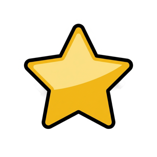 Gold star sticker — Coordination